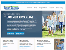 Tablet Screenshot of eaisummeradvantage.com